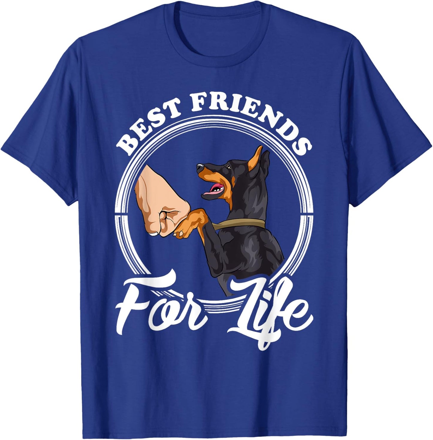 Doberman Pinscher Shirt Funny Doberman Lover T-Shirt - T-Shirt | Royal