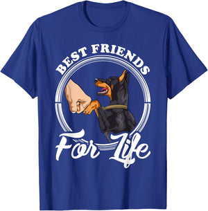 Doberman Pinscher Shirt Funny Doberman Lover T-Shirt - T-Shirt | Royal