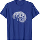 Tree of Life Infinite Spiral Fractal Trippy Nature Botany T-Shirt - T-Shirt | Royal