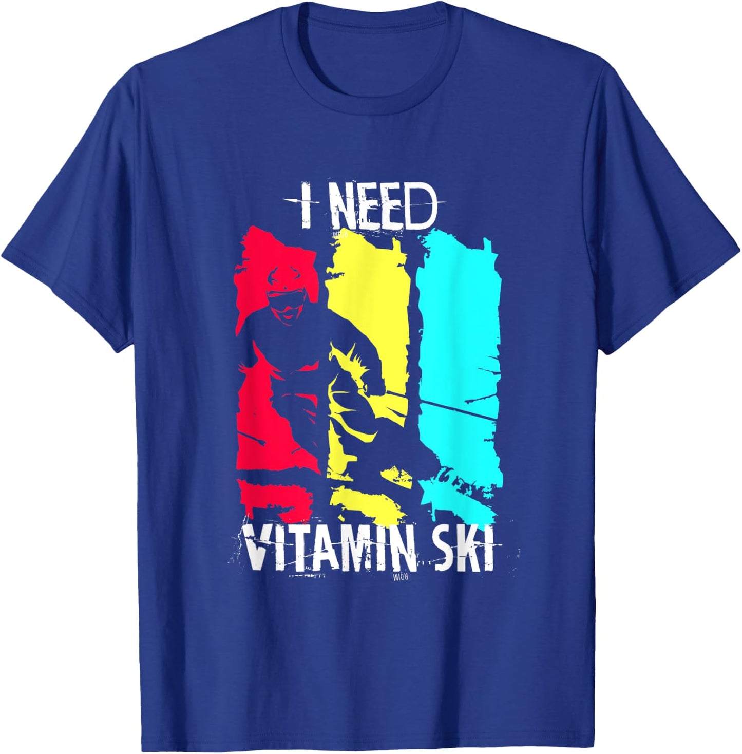 I Need Vitamin Ski T-Shirt - T-Shirt | Royal