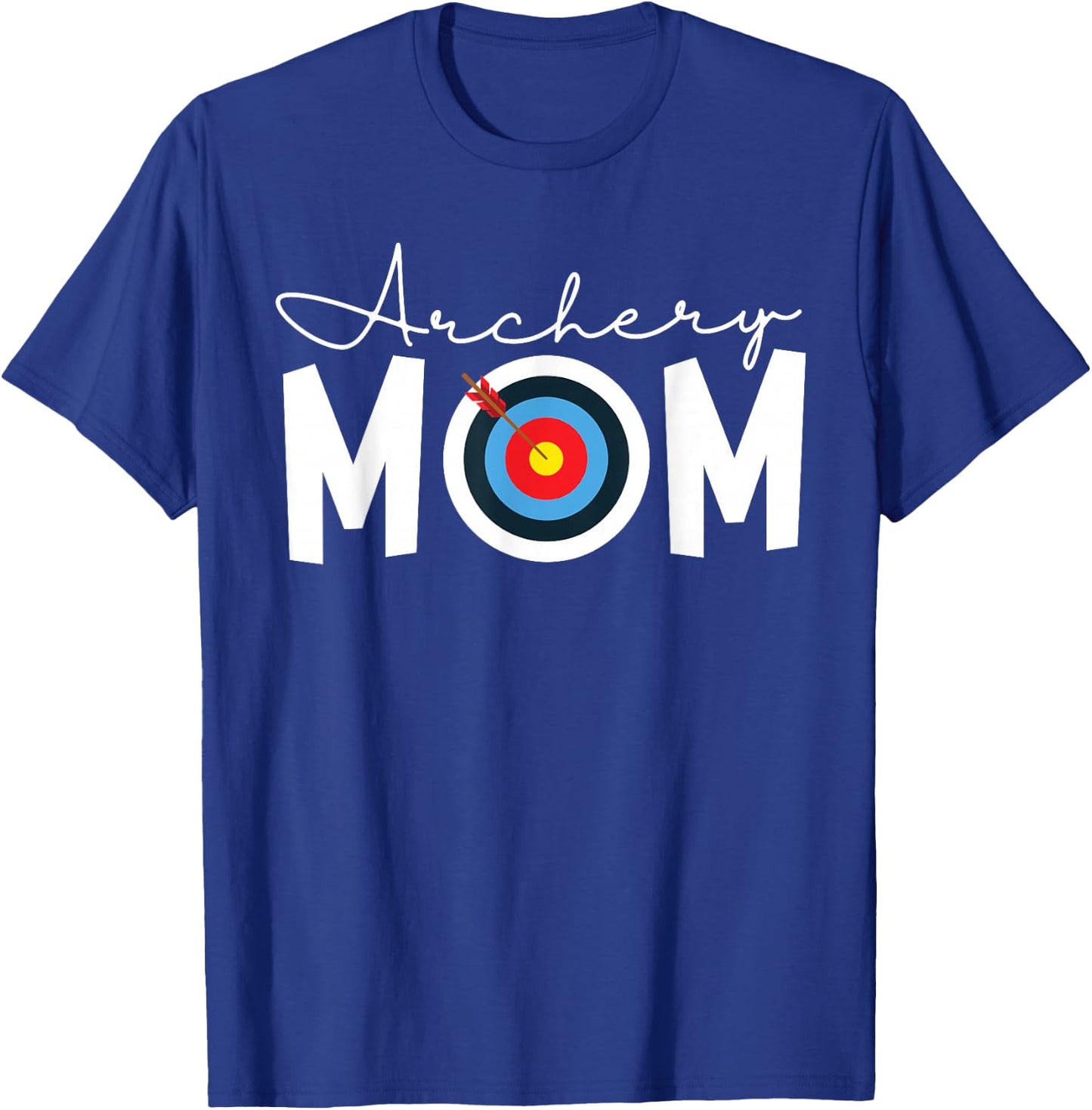Archery Mom Bow Arrow Shooting Sports Hunter Women T-Shirt - T-Shirt | Royal