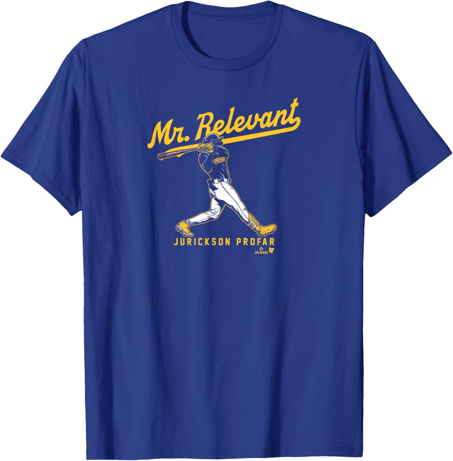 Jurickson Profar - Mr. Relevant - San Diego Baseball T-Shirt - T-Shirt | Royal