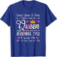 39 Years Birthday Girls 39th Birthday Queen December 1981 T-Shirt - T-Shirt | Royal