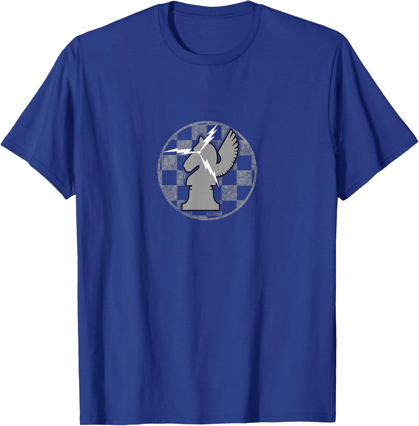 963rd AACS / AWACS Greyscale Patch T-Shirt - T-Shirt | Royal