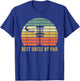 Best Uncle By Par Funny Disc Golf Gift T-Shirt - T-Shirt | Royal