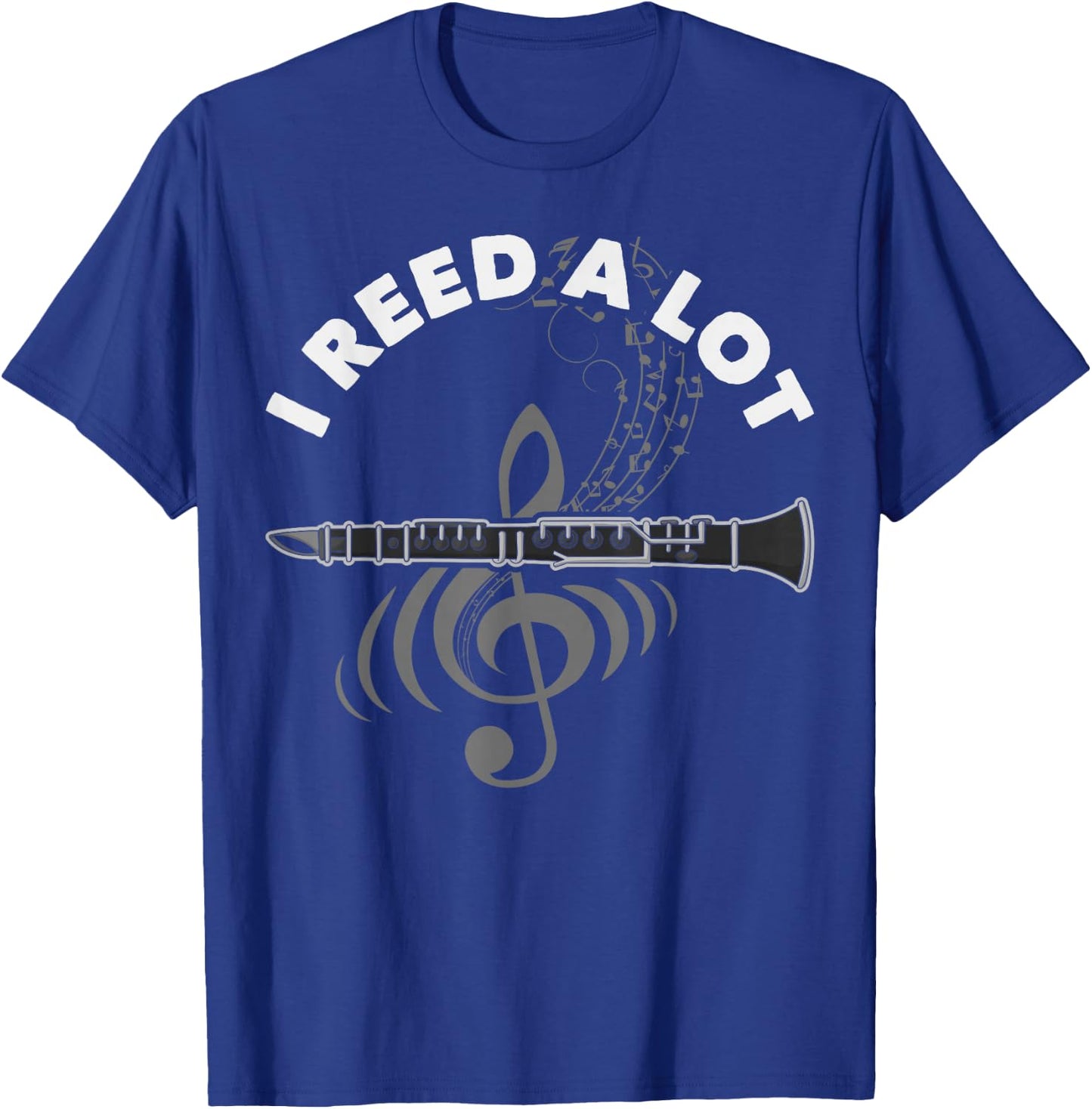 Funny Orchestra Musician Clarinetist Gift Clarinet T-Shirt - T-Shirt | Royal
