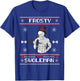 Frosty the Swoleman Ugly Christmas Sweater Snowman Gym T-Shirt - T-Shirt | Royal
