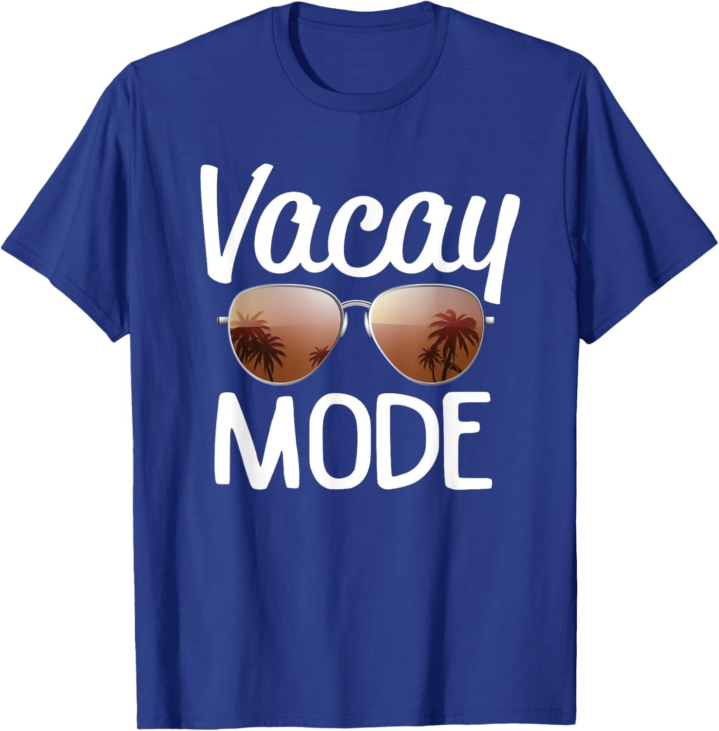 Vacay Mode T Shirt Funny Family Vacation Gift Men Women T-Shirt - T-Shirt | Royal