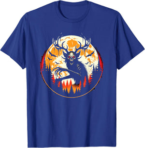 Wendigo Monster Legendary Creature Cryptozoology Cryptid T-Shirt - T-Shirt | Royal