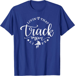 Track Mom T-Shirt - T-Shirt | Royal