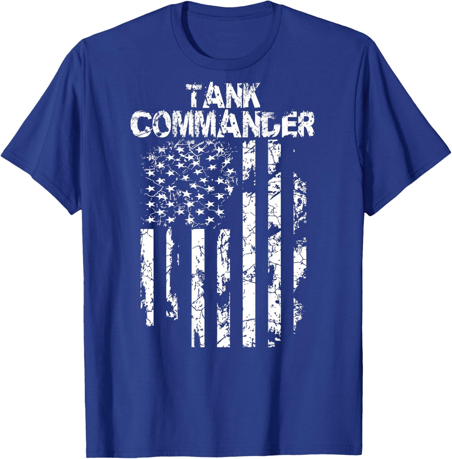 Tank Commander Military T-Shirt - T-Shirt | Royal