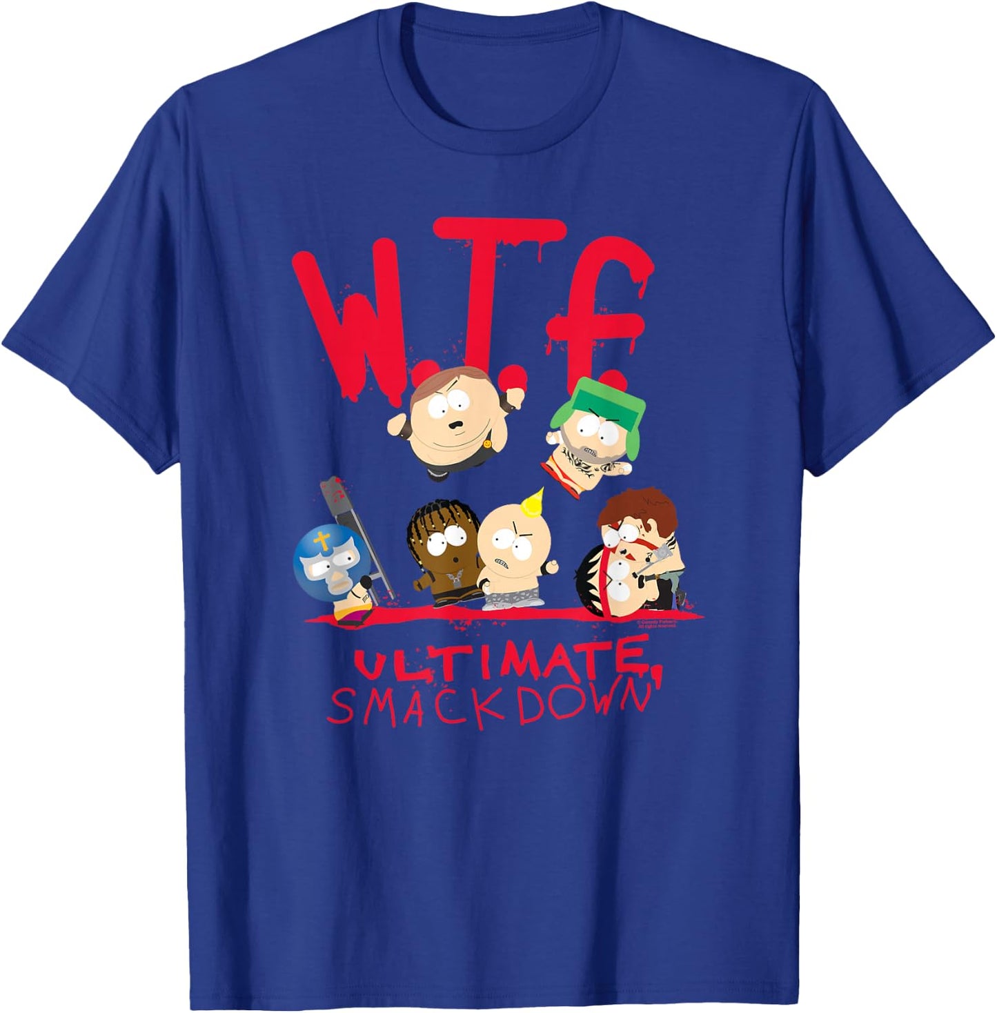 South Park WTF Ultimate Smackdown T-Shirt - T-Shirt | Royal