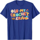 In My Crochet Era Funny Crocheting Yarn Crochet Lovers Women T-Shirt - T-Shirt | Royal