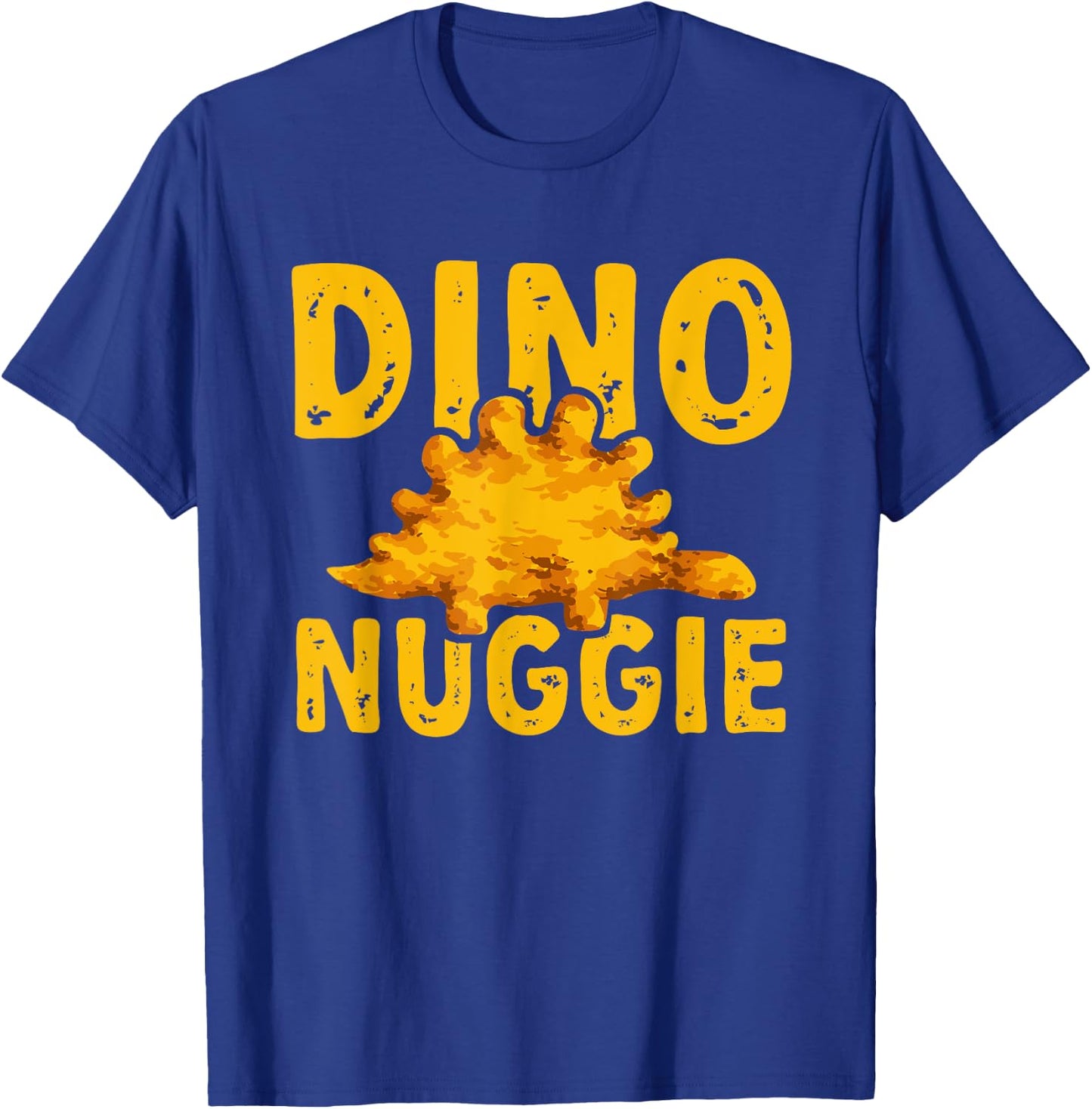 Dino Nuggets Dino Nuggie Dinosaur Chicken Nugget T-Shirt - T-Shirt | Royal