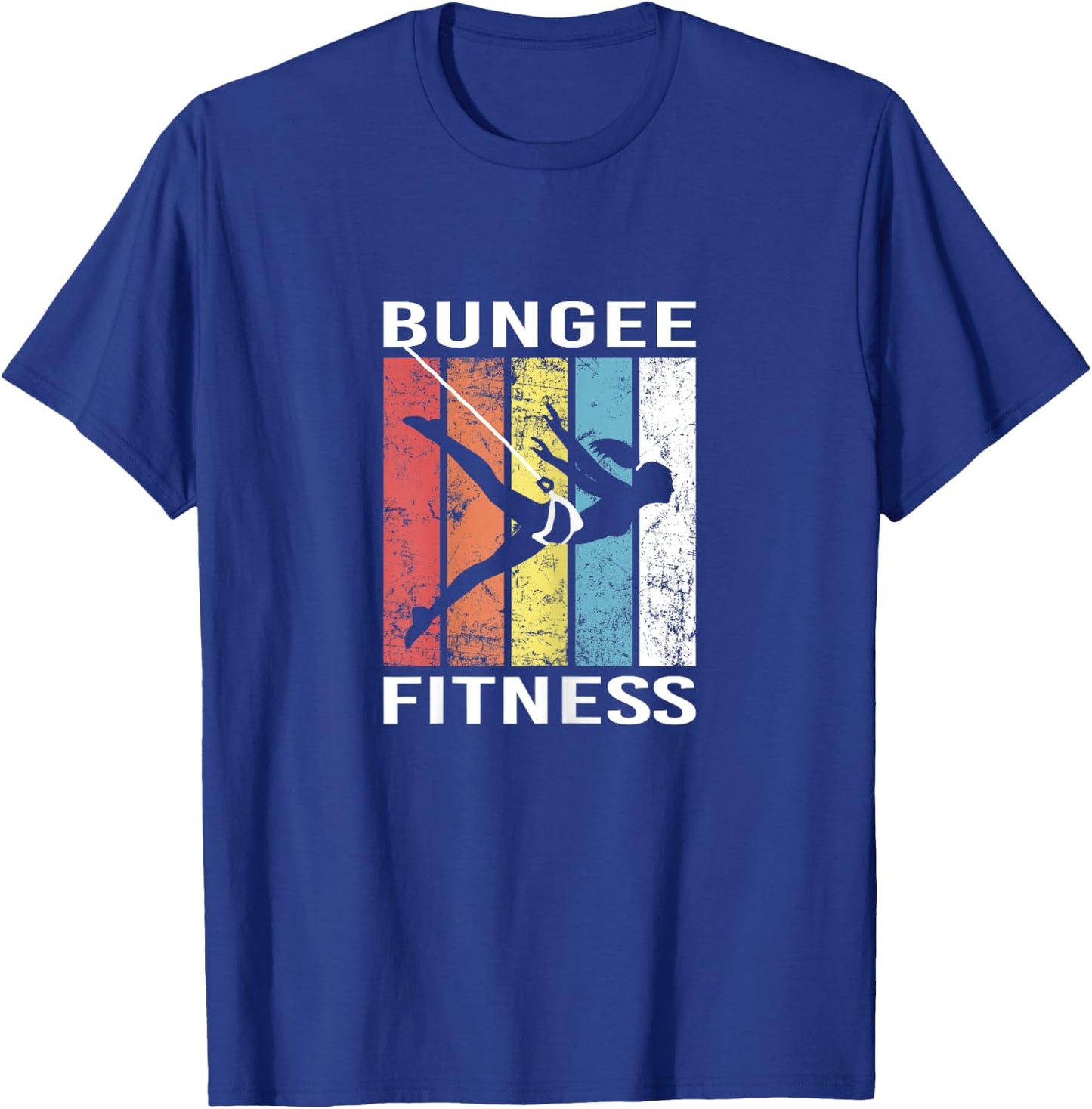 Bungee Fitness Training Fly Sling Workout Equipment T-Shirt - T-Shirt | Royal
