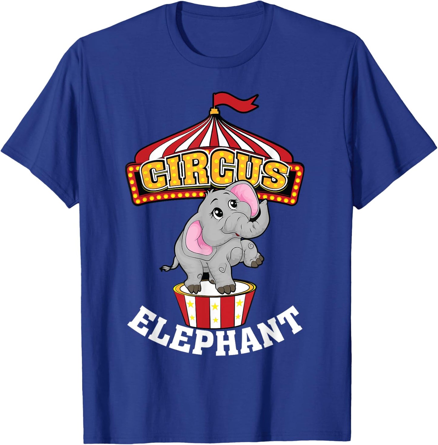 Funny Circus Elephant | Cool Circus Animal Tamer Fan Gift T-Shirt - T-Shirt | Royal