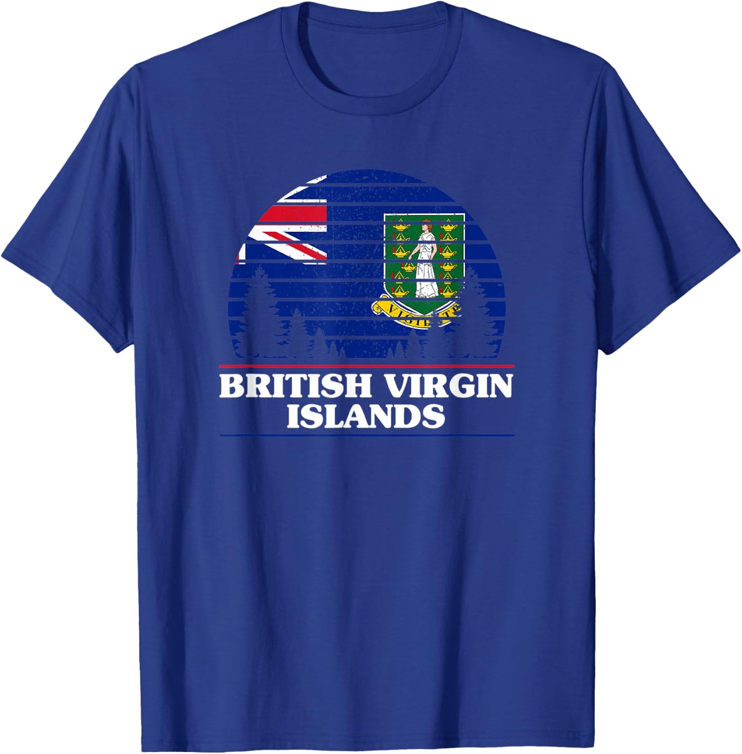 British Virgin Islands T-Shirt - T-Shirt | Royal
