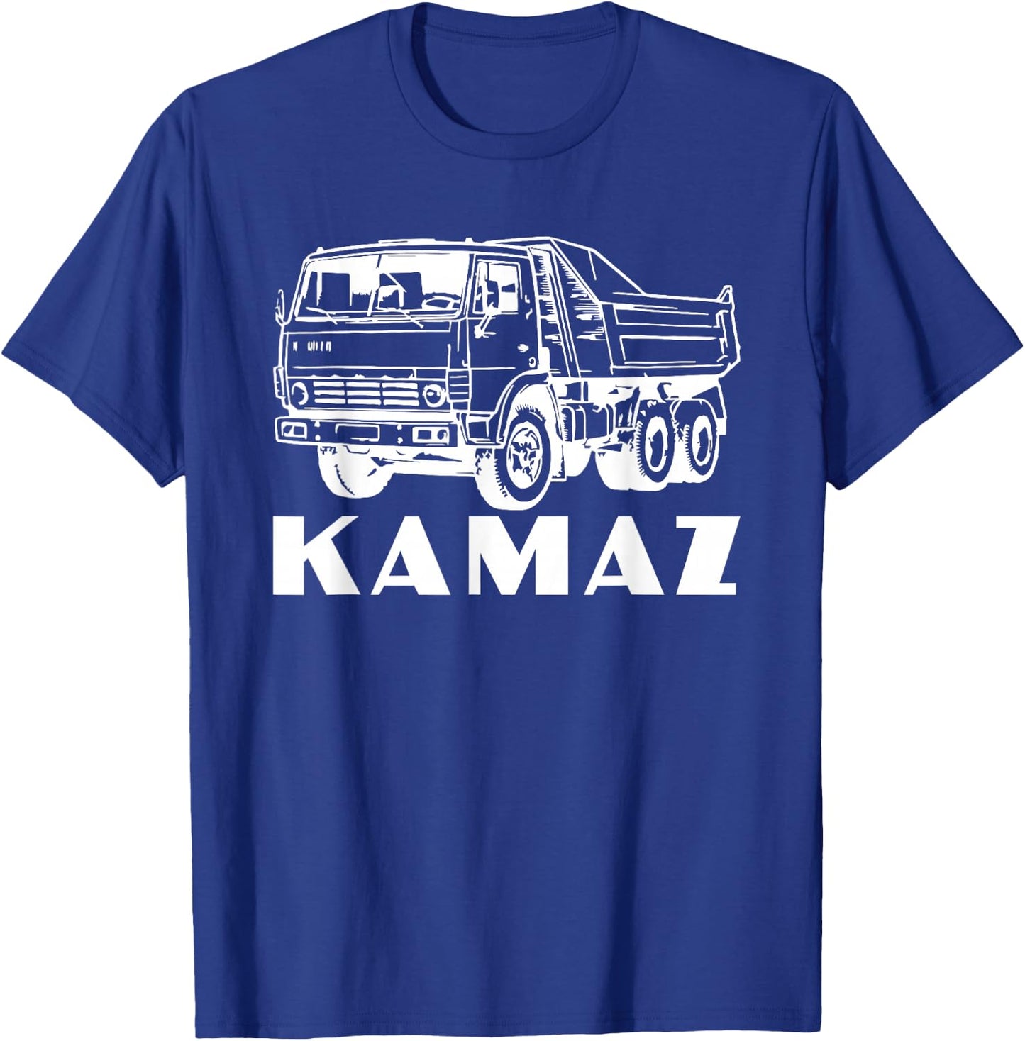 Russian Truck Driver Kamaz Russia T-Shirt - T-Shirt | Royal