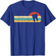 Dentist Retro Vintage Dental Surgeon Mouth Doctor T-Shirt - T-Shirt | Royal