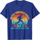 Never Underestimate An Old Man Who Runs For Fun T-Shirt - T-Shirt | Royal
