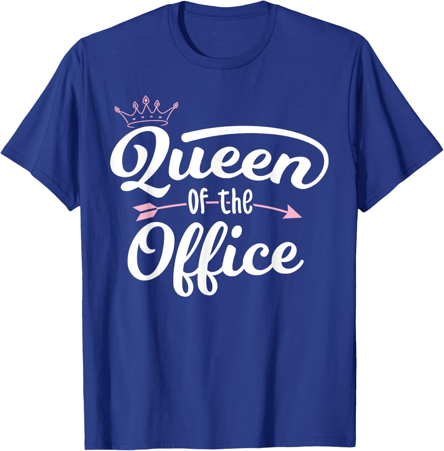 Queen Of The Office - Teacher School Office Secretary T-Shirt - T-Shirt | Royal
