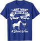 Paso Fino Wine Apparel - Funny Horse Riders Design T-Shirt - T-Shirt | Royal