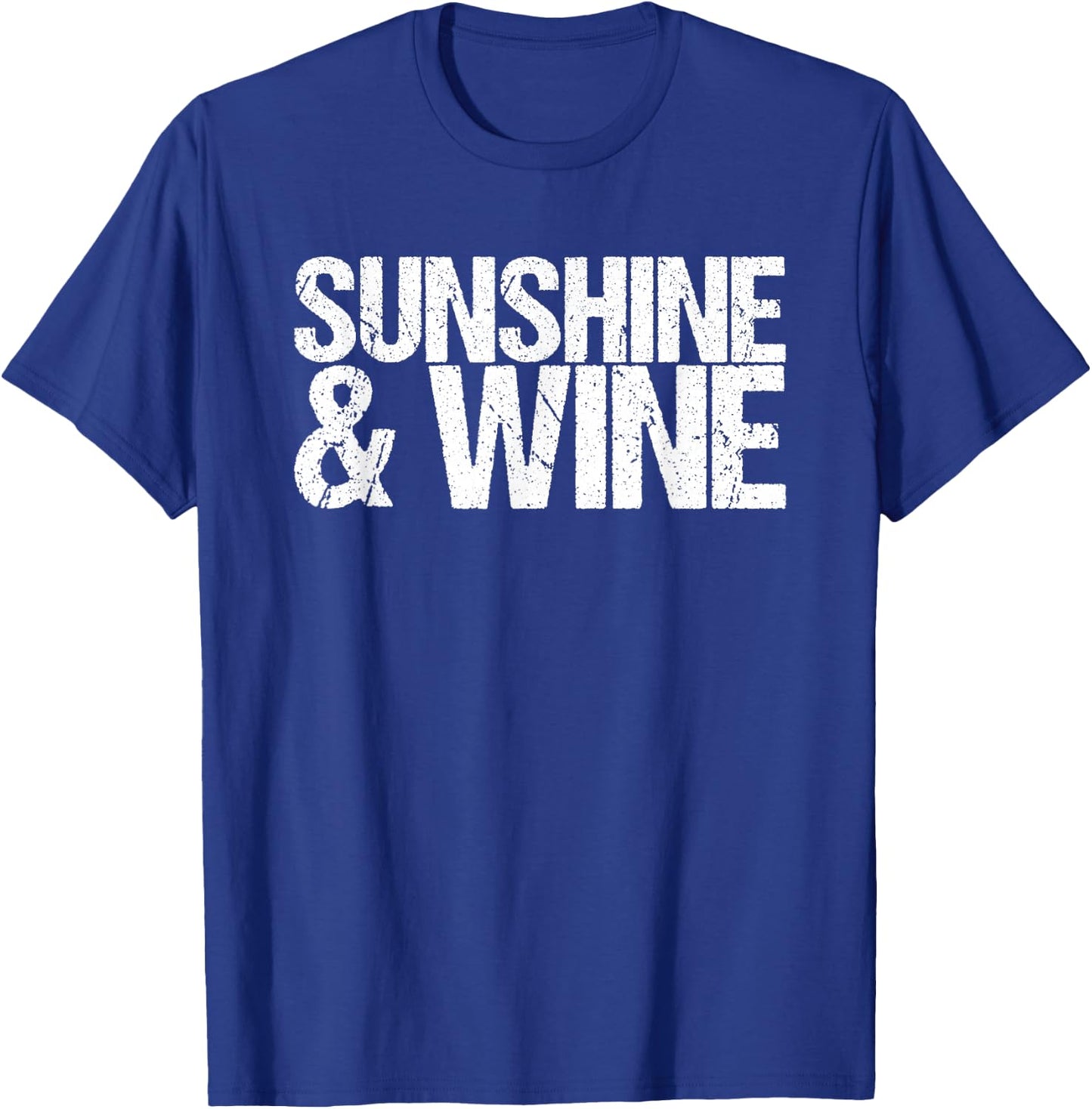 Sunshine & Wine T-Shirt - T-Shirt | Royal