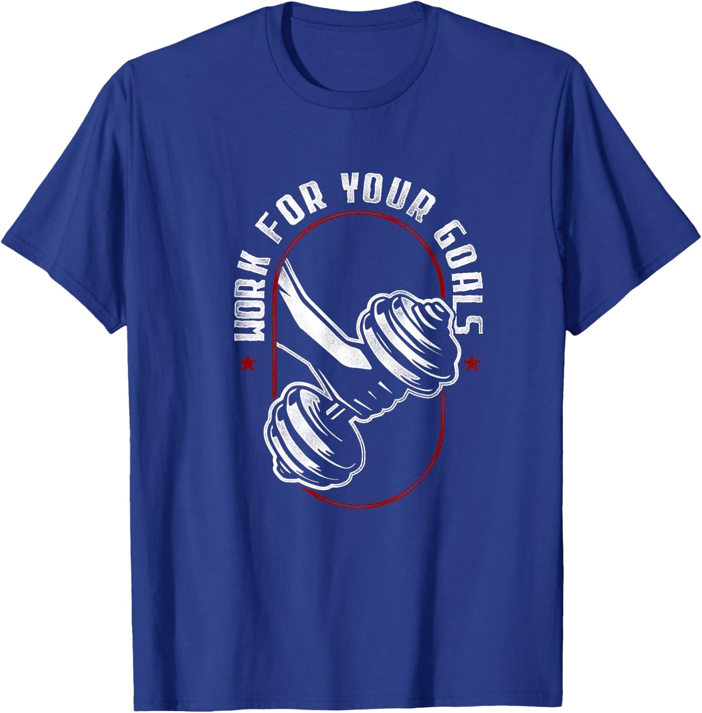 Fitness Motivation Inspirational Quote Fitness T-Shirt - T-Shirt | Royal