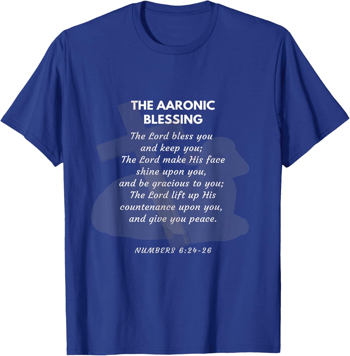 The Aaronic Blessing T-Shirt - T-Shirt | Royal