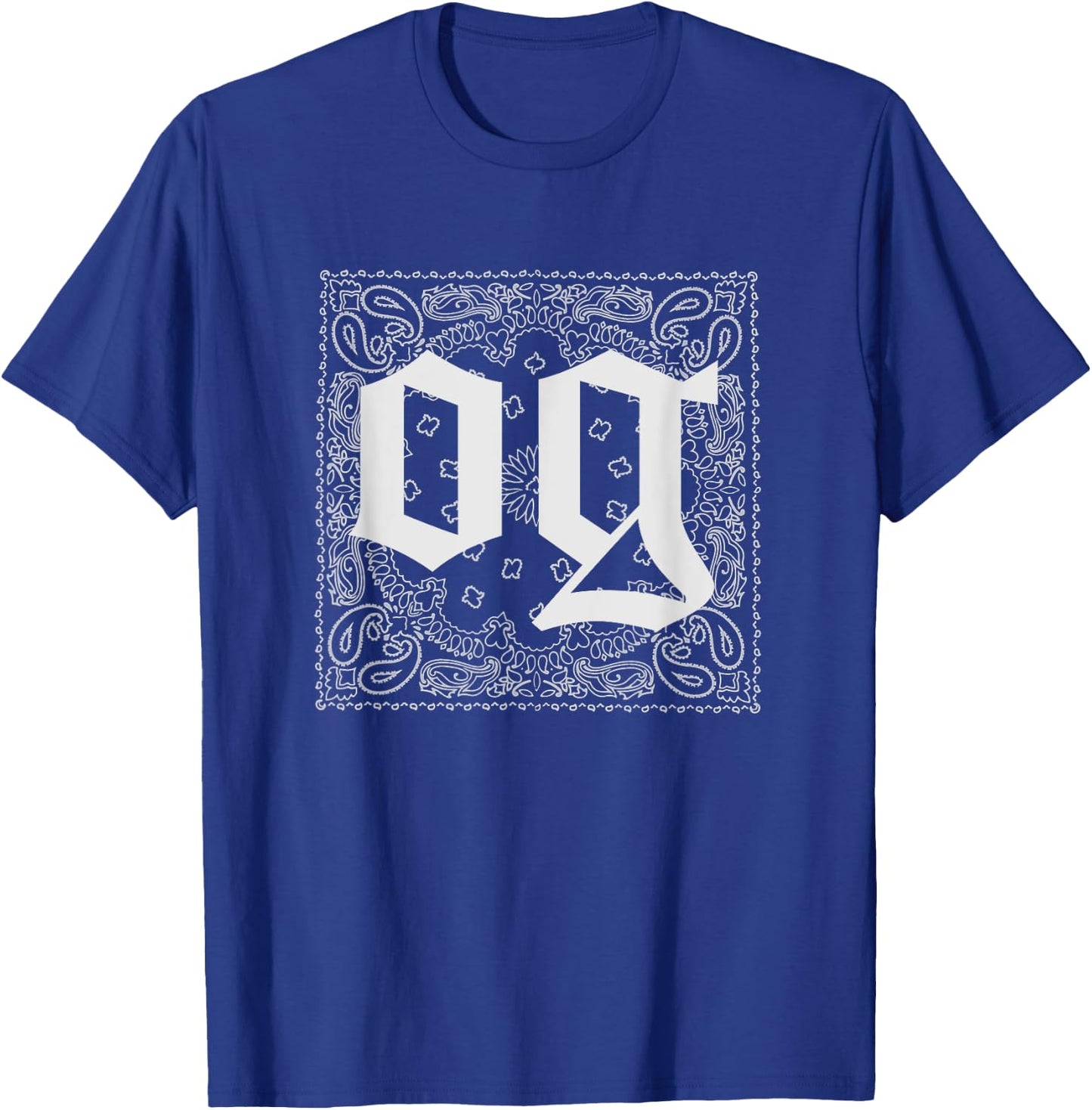 OG Shirts Original Gangster East Los Cholo Lowrider T-Shirt - T-Shirt | Royal