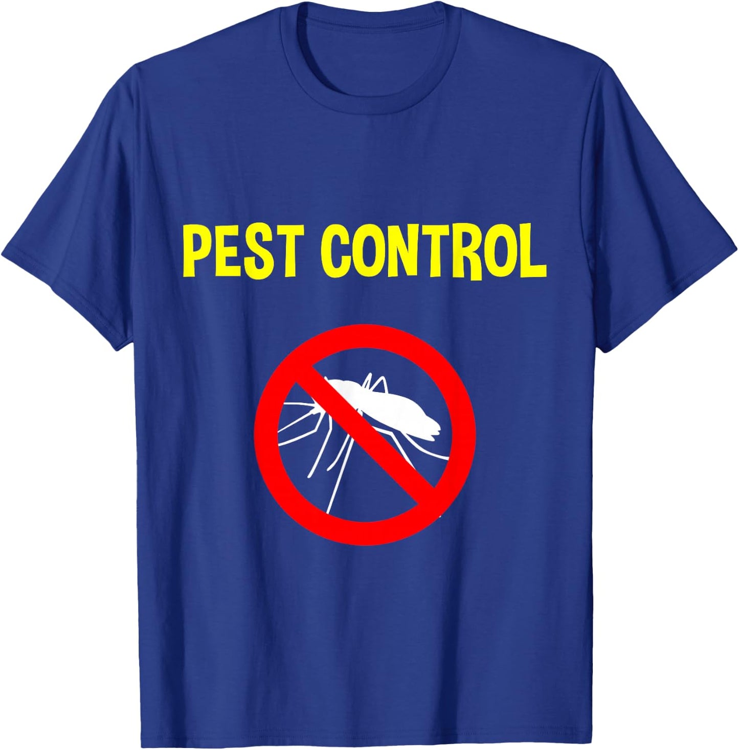 Pest Control Funny Halloween Costume Exterminator T-Shirt - T-Shirt | Royal