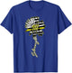 911 Dispatcher American Flag Sunflower Dispatch Operator T-Shirt - T-Shirt | Royal