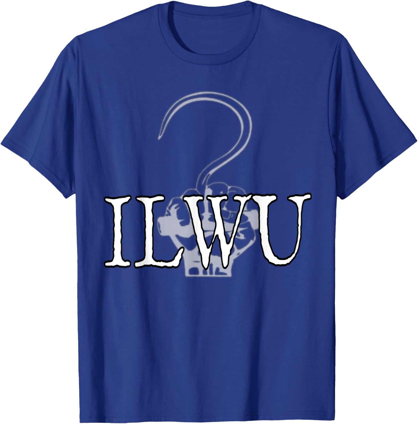 Ilwu Longshore Cargo Hook T-Shirt - T-Shirt | Royal