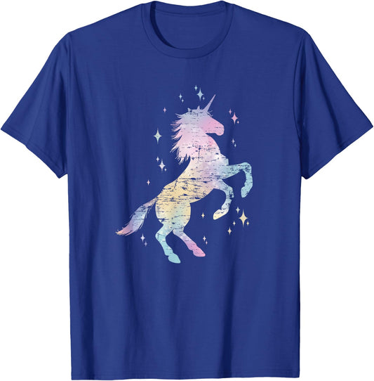 Rainbow Animal Fairy Unicorn Lover Girls Women Gift Unicorn T-Shirt - T-Shirt | Royal
