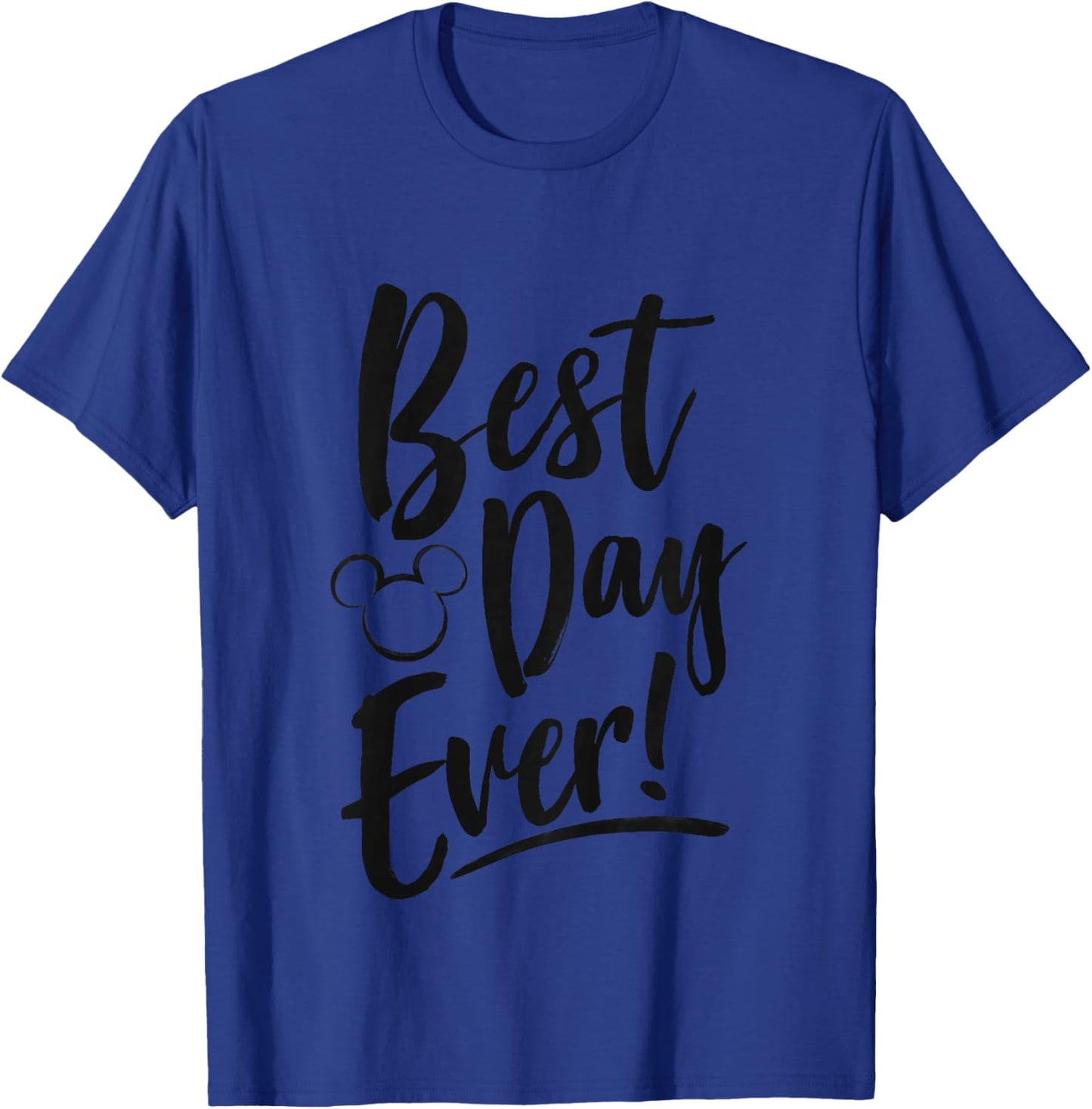 Kids Disney Mickey and Friends Best Day Ever Toddler Youth T-Shirt - T-Shirt | Royal
