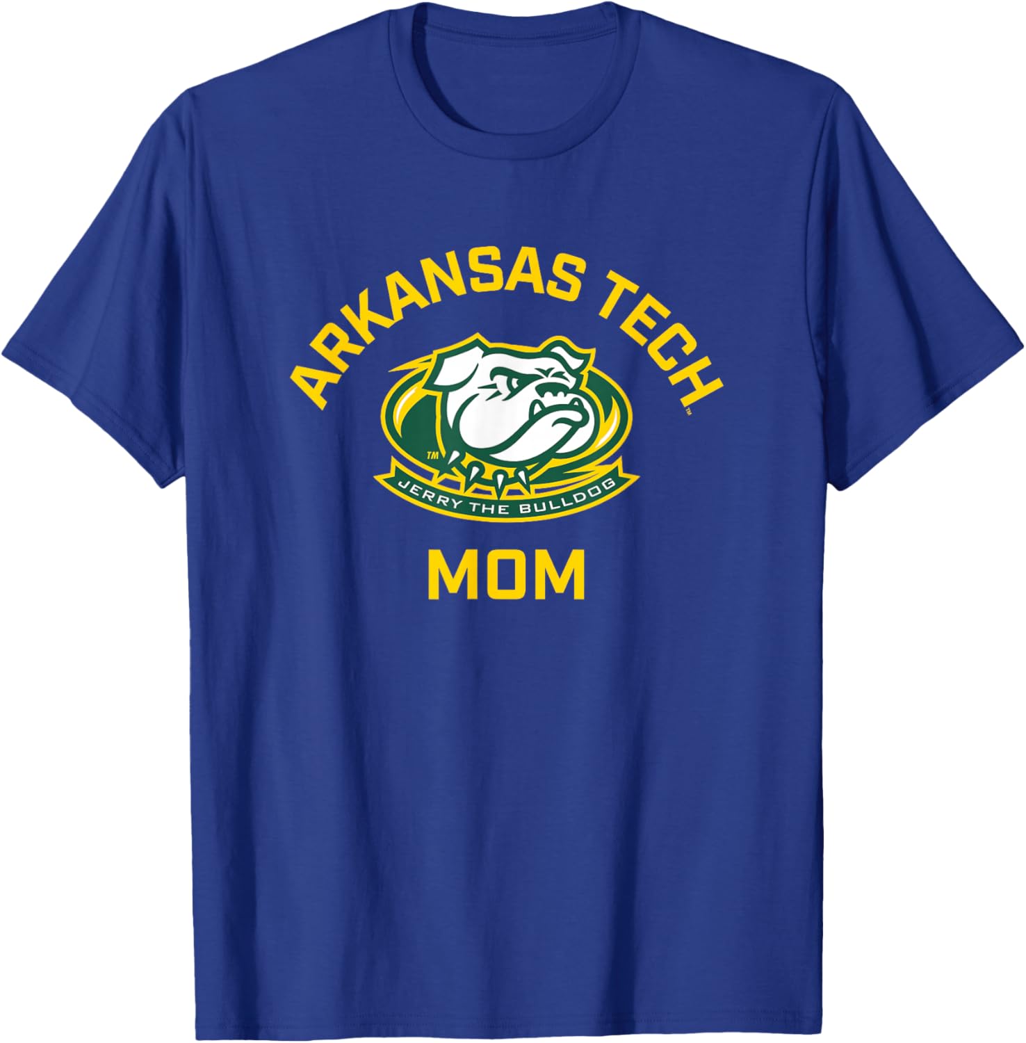 Arkansas Tech University ATU Wonder Boys Arched Mom T-Shirt - T-Shirt | Royal