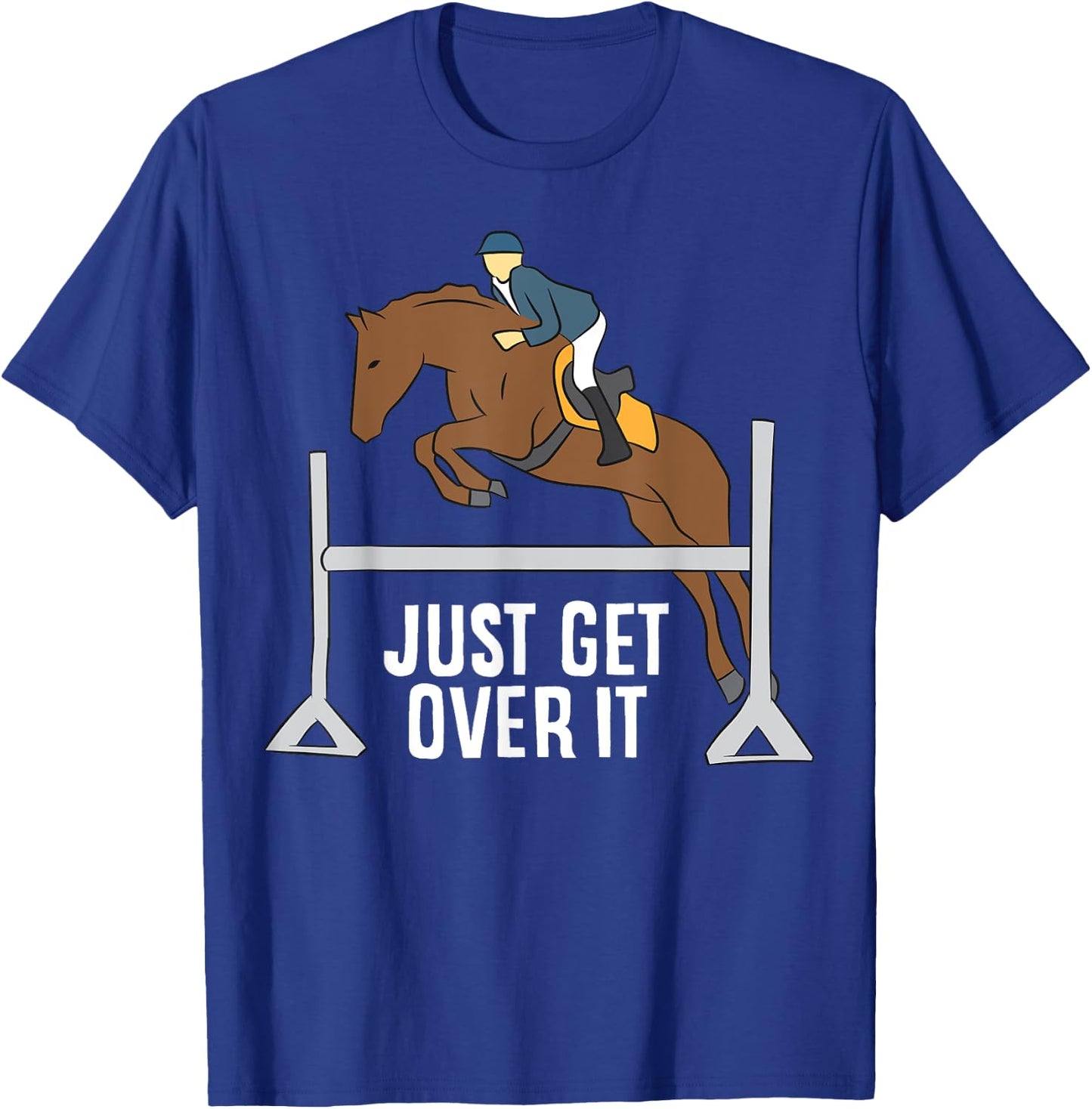 Hunter Jumper Horse Equestrian Love Horses T-Shirt - T-Shirt | Royal