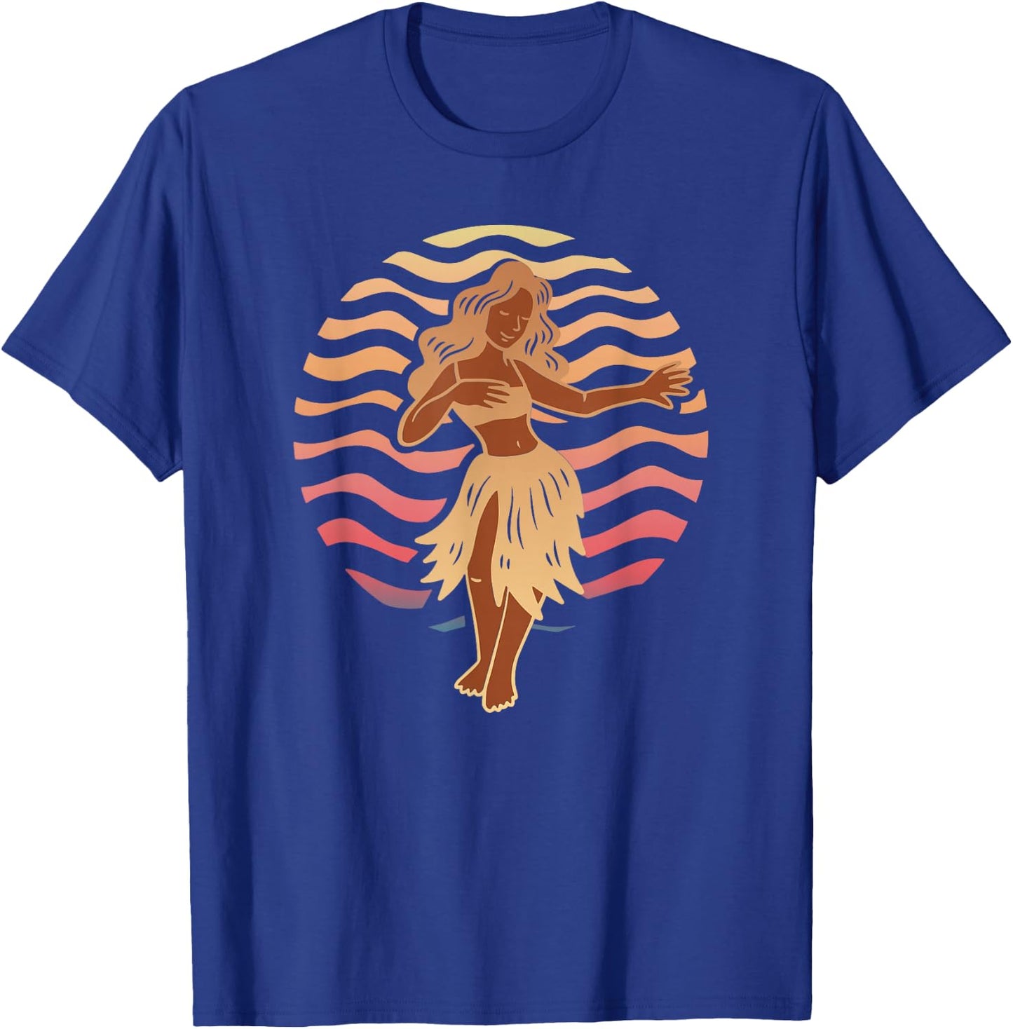 Hula Dance Hawaii Hula Dancer Hawaiian Girl Aloha Hawaii T-Shirt - T-Shirt | Royal