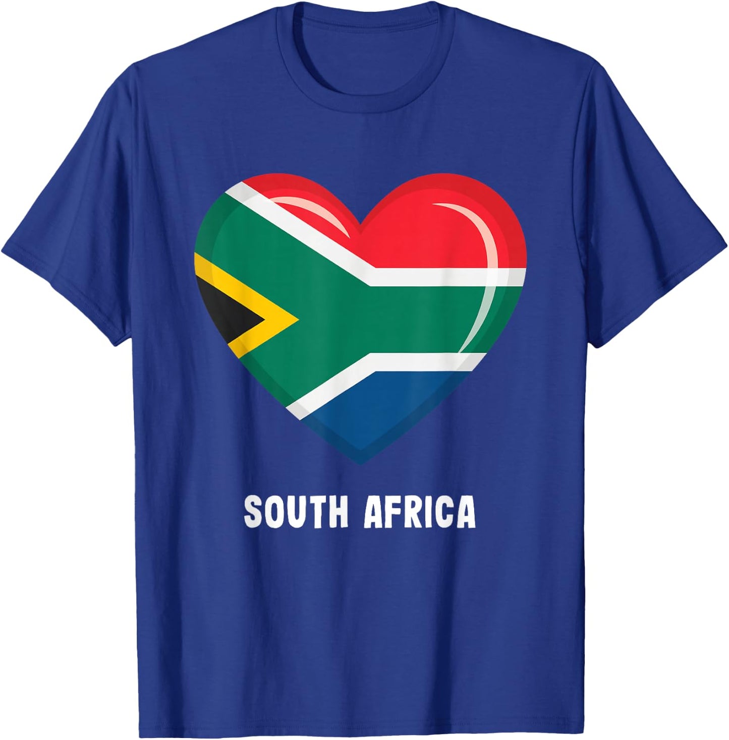 South African Flag Jersey | South Africa T-Shirt - T-Shirt | Royal