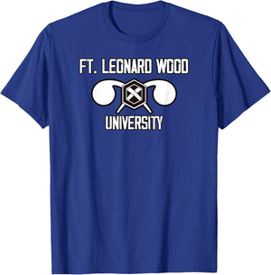 Fort Leonard Wood University - Army Chemical Corps for Vets T-Shirt - T-Shirt | Royal