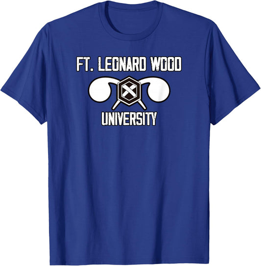 Fort Leonard Wood University - Army Chemical Corps for Vets T-Shirt - T-Shirt | Royal