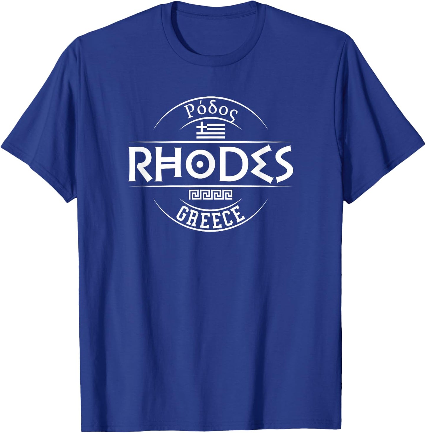 Rhodes Greece T-Shirt - T-Shirt | Royal