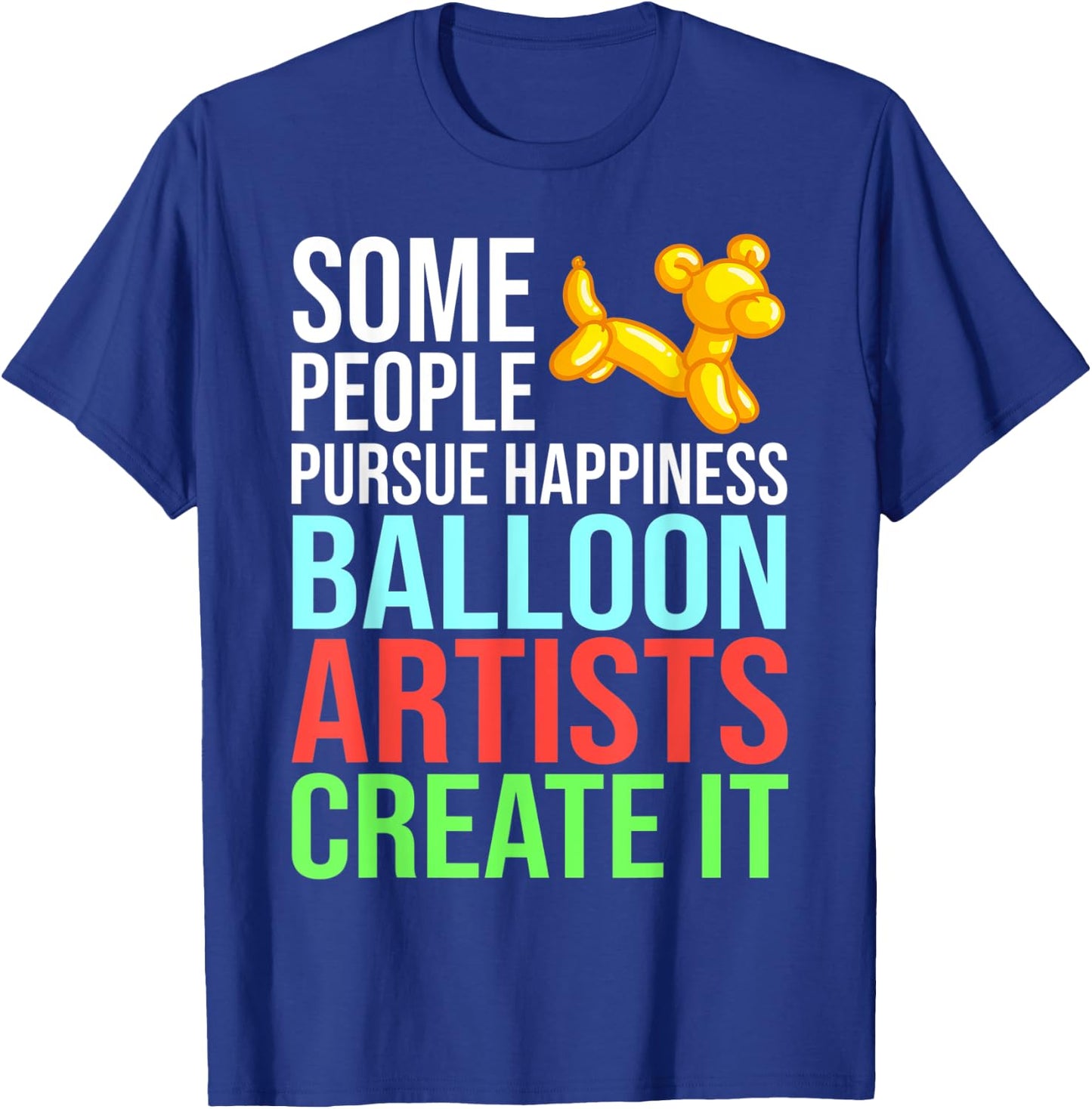 Balloon Animal Artist Twister Twisting T-Shirt - T-Shirt | Royal