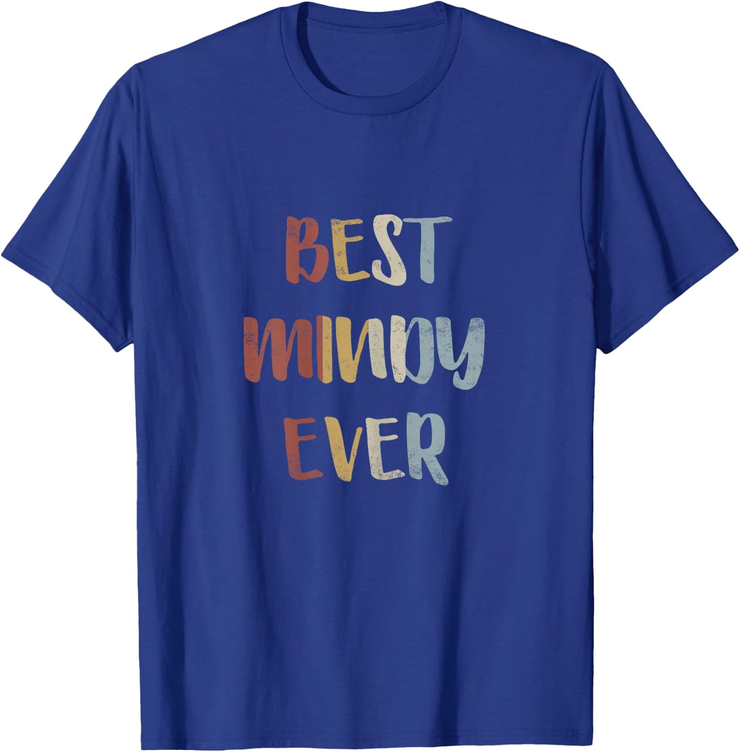 Best Mindy Ever Retro Vintage First Name Gift T-Shirt - T-Shirt | Royal