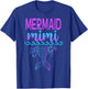 Mermaid Mimi Women's Grandma Birthday T-Shirt - T-Shirt | Royal