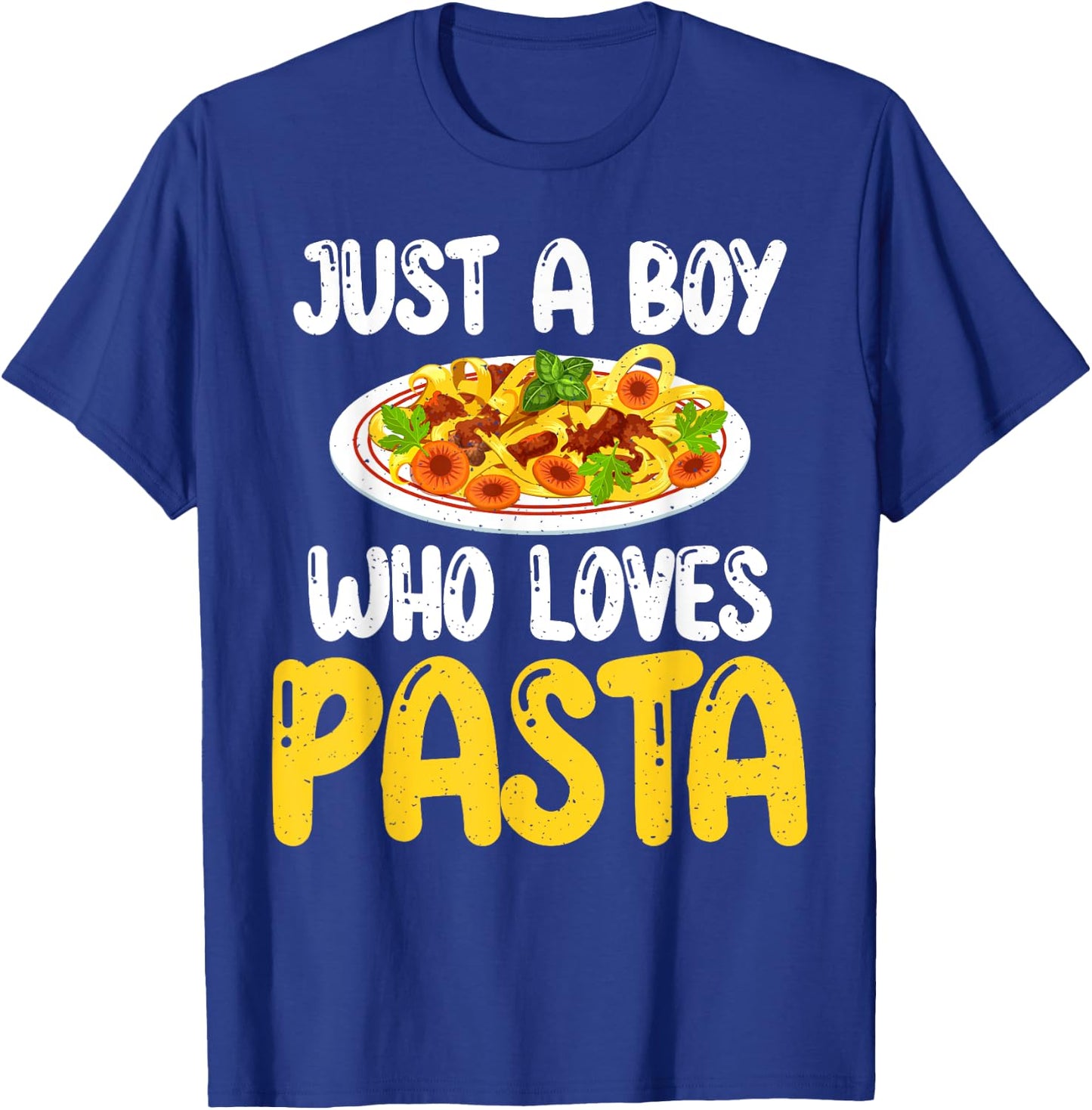 Just a Boy who loves Pasta Boy T-Shirt - T-Shirt | Royal