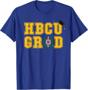 Omega Psi Phi Fraternity Paraphernalia, HBCU Graduation T-Shirt - T-Shirt | Royal