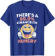 There's A 99.9% Chance I'm Hungry Foodie Food Lover Eating T-Shirt - T-Shirt | Royal