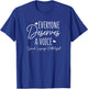 Speech Language Pathologist Everyone Deserves A Voice Outfit T-Shirt - T-Shirt | Royal