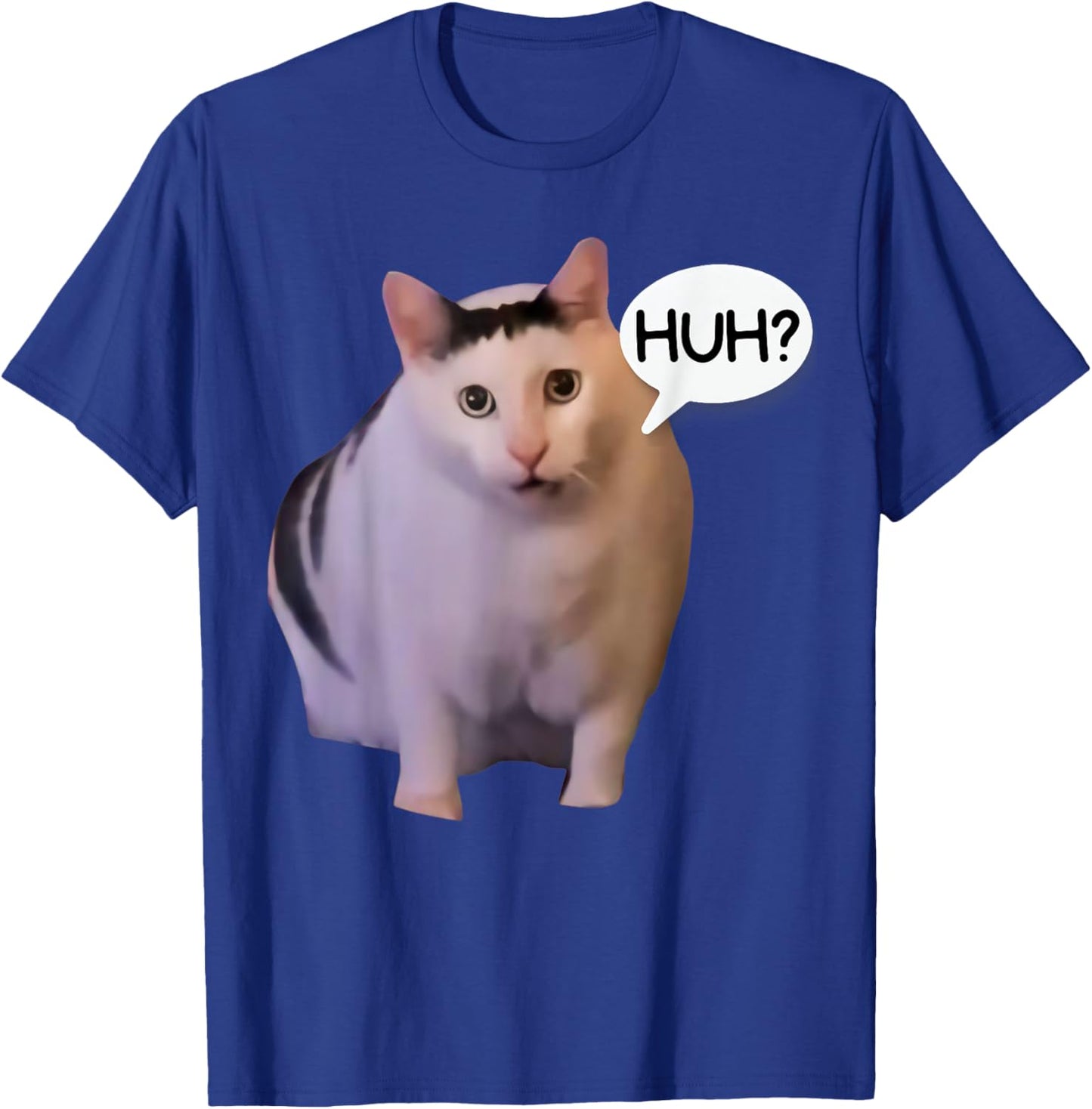 Funny Huh Cat Meme Funny Memes Internet Memes Cat Lover Joke T-Shirt - T-Shirt | Royal